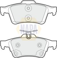 NAPA NBP1541 - Juego de pastillas de freno - NAPA