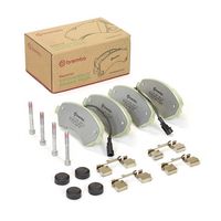 BREMBO P23136 - Juego de pastillas de freno - PRIME LINE