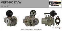 FLAMAR VEF040037VW - Válvula EGR - Genuine