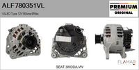 FLAMAR ALF780351VL - Alternador - Genuine