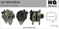 FLAMAR ALF930103HQ - Alternador - Brand New HQ