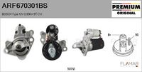 FLAMAR ARF670301BS - Motor de arranque - Genuine
