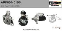 FLAMAR ARF830401BS - Motor de arranque - Genuine