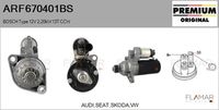 FLAMAR ARF670401BS - Motor de arranque - Genuine