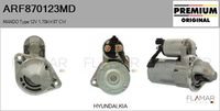 FLAMAR ARF870123MD - Motor de arranque - Genuine