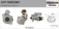 FLAMAR ARF780653MT - Motor de arranque - Genuine
