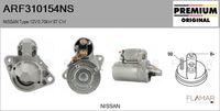 FLAMAR ARF310154NS - Motor de arranque - Genuine