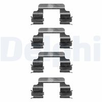 DELPHI LX0363 - Kit de accesorios, pastillas de frenos