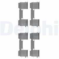 DELPHI LX0478 - Kit de accesorios, pastillas de frenos