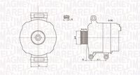 MAGNETI MARELLI MQA1676 - Alternador