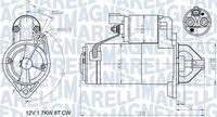 MAGNETI MARELLI MQS1365 - Motor de arranque