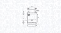 MAGNETI MARELLI BM2145 - Radiador, refrigeración del motor