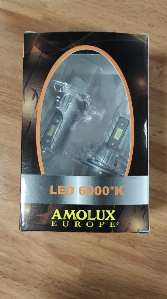 AMOLUX 779LED2 - PACK 2 LAMPARAS LED AMOLUX H7 HOMOLOGADAS