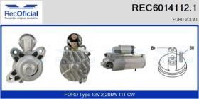 VALEO REC60141121 - REC ARRANQUE FORD