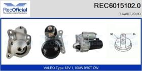 RECOFICIAL REC60151020 - REC ARRANQUE RENAULT