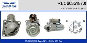RECOFICIAL REC60351870 - REC ARRANQUE OPEL