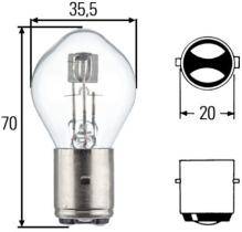 REC OFICIAL 4212352 - REC OF LAMP. S2 12V 35/35W