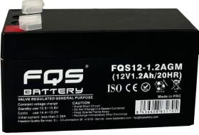 FQS BATERIAS FQS1212AGM - BATERIA AUXILIAR MERCEDES AGM 12V 1,2AH