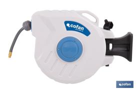 COFAN 09000965 - ENROLLADOR C/MANGUERA AIRE 24BAR 15M D.9,5*15MM